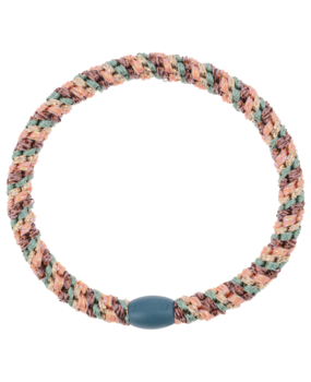 Kknekki Haarelastiekje Slim Mix Plum Faded Green Glitter