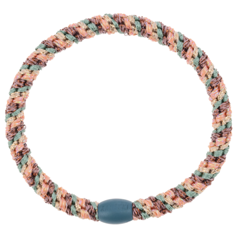 Kknekki Haarelastiekje Slim Mix Plum Faded Green Glitter Kknekki Haarelastiekje Slim Mix Plum Faded Green Glitter