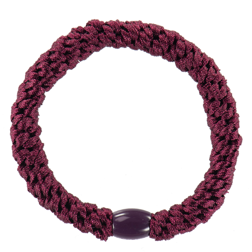 Kknekki Haarelastiekje Bordeaux Kknekki Haarelastiekje Bordeaux