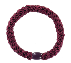 Kknekki Haarelastiekje Bordeaux Kknekki Haarelastiekje Bordeaux