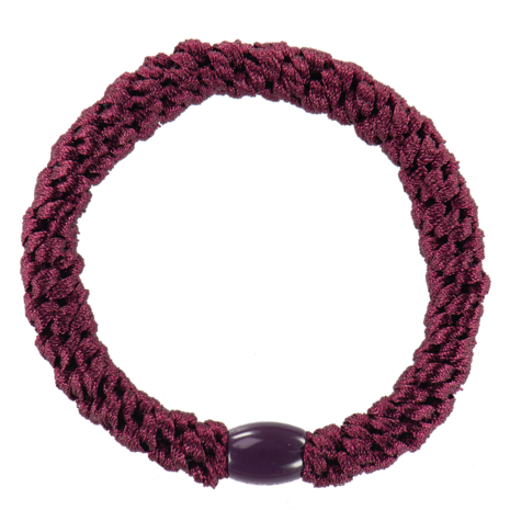 Kknekki Haarelastiekje Bordeaux Kknekki Haarelastiekje Bordeaux