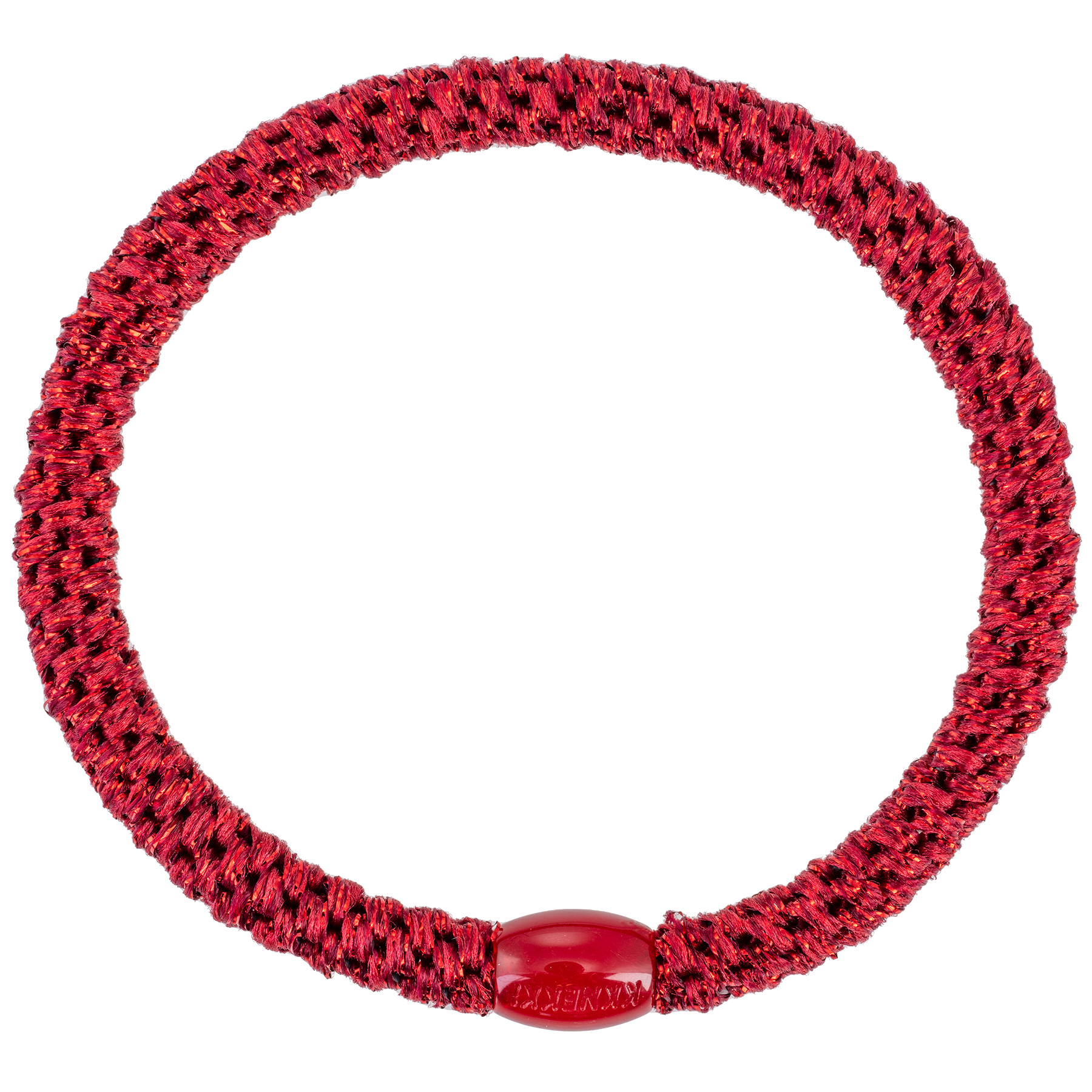 Haarelastiekje Slim Light Bordeaux Glitter afbeelding