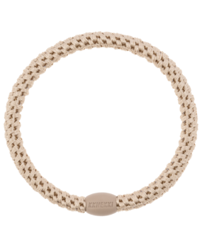 Kknekki Haarelastiekje Slim Light Beige