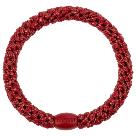 Kknekki Haarelastiekje Holiday Red Kknekki Haarelastiekje Holiday Red