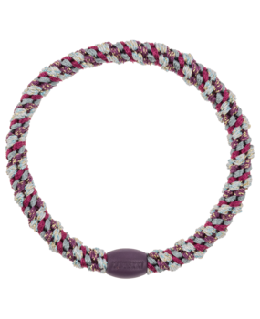 Kknekki Haarelastiekje Slim Mix Grape Aqua Glitter