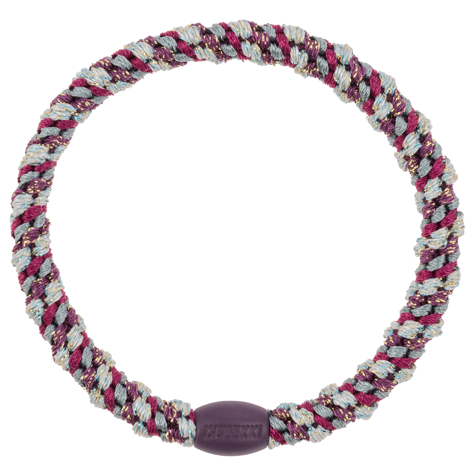 Haarelastiekje Slim Mix Grape Aqua Glitter afbeelding
