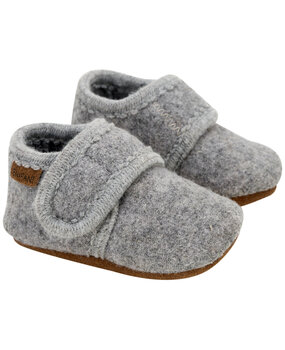 EnFant Slofjes Wol Grey Melange