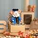 Sjaal met Verhaal Decoratie Muis Pietermuis Blauw Sjaal met Verhaal Decoratie Muis Pietermuis Blauw