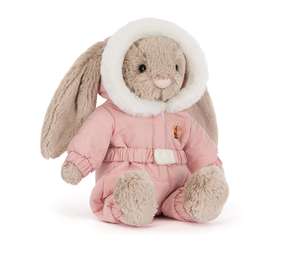 Jellycat Bashful Bunny 'Snow Suit'