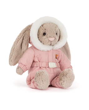 Jellycat Bashful Bunny 'Snow Suit'
