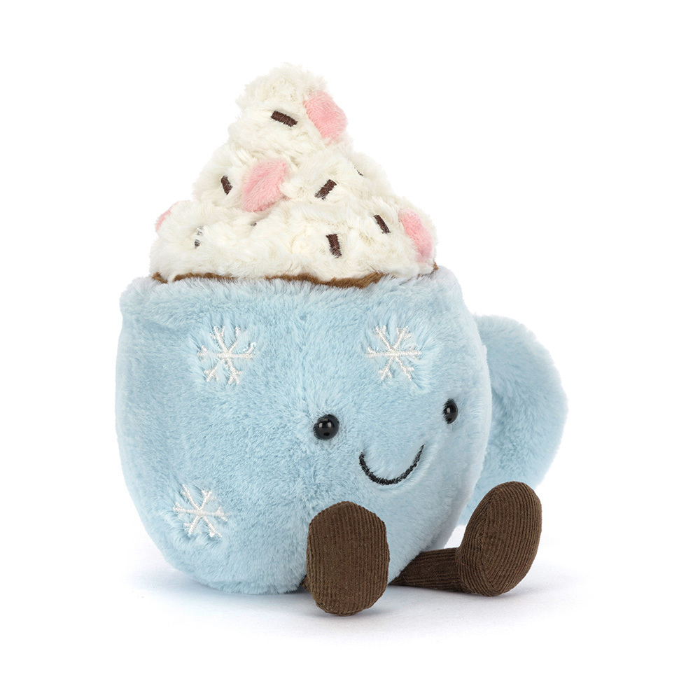 ジェリーキャット hot chocolate with marshmallows Jellycat Amuseables Hot Chocolate with Marshmallows - Lazy Lama