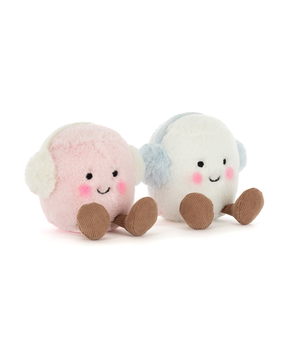 Jellycat Amuseables Toastie Pink and White Marshmallows Jellycat Amuseables Toastie Pink and White Marshmallows
