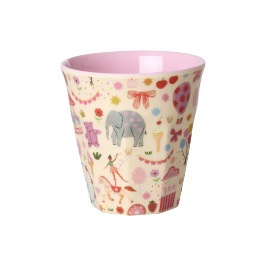 Melamine Beker Fun Fair Pink Small afbeelding