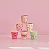 Rice Melamine Beker - Small - Jungle Pink - 6-Pack