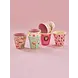 Rice Melamine Beker Jungle Small 6-pack Pink Rice Melamine Beker Jungle Small 6-pack Pink