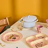 Rice Melamine Beker - Small - Jungle Animal Pink