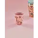 Rice Melamine Beker Jungle Animal Pink Small Rice Melamine Beker Jungle Animal Pink Small
