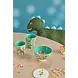 Rice Melamine Beker All Over Jungle Animals Green Rice Melamine Beker All Over Jungle Animals Green