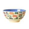 Rice Melamine Kom - Medium - Happy Cars