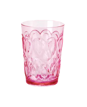 Rice Kunststof Glas Pink Rice Kunststof Glas Pink