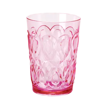 Rice Kunststof Glas Pink Rice Kunststof Glas Pink
