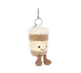 Jellycat Sleutelhanger Amuseable Coffee-To-Go Bag Charm