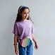 Mimi & Lula Tasje Dazzle Rainbow Stripe Bright Mimi & Lula Tasje Dazzle Rainbow Stripe Bright