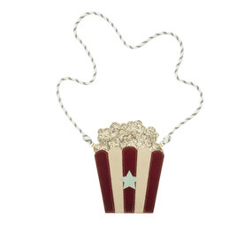 Mimi & Lula Tasje Popcorn Red Mimi & Lula Tasje Popcorn Red