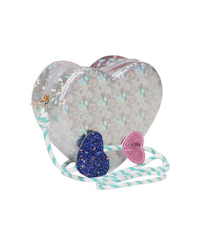 Mimi & Lula Tasje Mega Sparkle Heart Pink