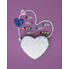 Mimi & Lula Tasje Mega Sparkle Heart Pink Mimi & Lula Tasje Mega Sparkle Heart Pink