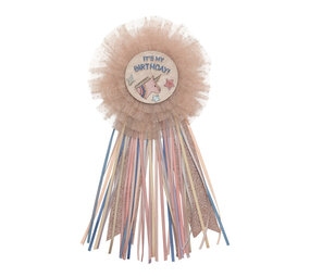 Mimi & Lula Badge Birthday Unicorn Mimi & Lula Badge Birthday Unicorn