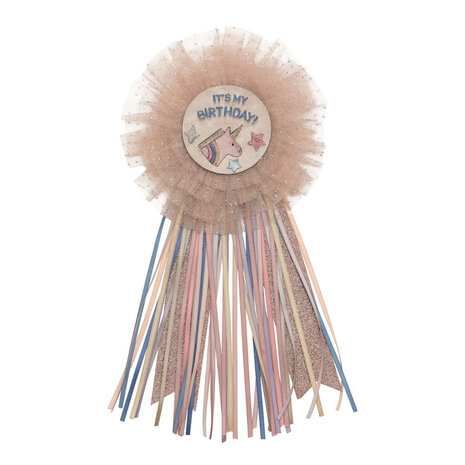 Mimi & Lula Badge Birthday Unicorn Mimi & Lula Badge Birthday Unicorn