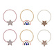 Mimi & Lula Haarelastiekjes Rainbow & Stars Pink Mimi & Lula Haarelastiekjes Rainbow & Stars Pink