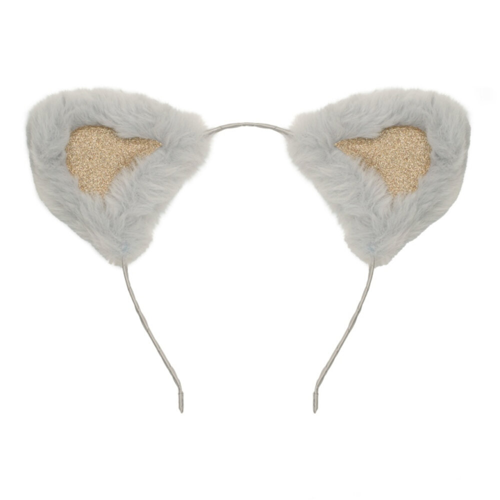 Mimi & Lula Haarband Furry Cat Ears Grey Mimi & Lula Haarband Furry Cat Ears Grey
