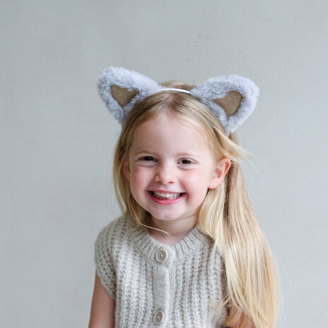 Mimi & Lula Haarband Furry Cat Ears Grey Mimi & Lula Haarband Furry Cat Ears Grey