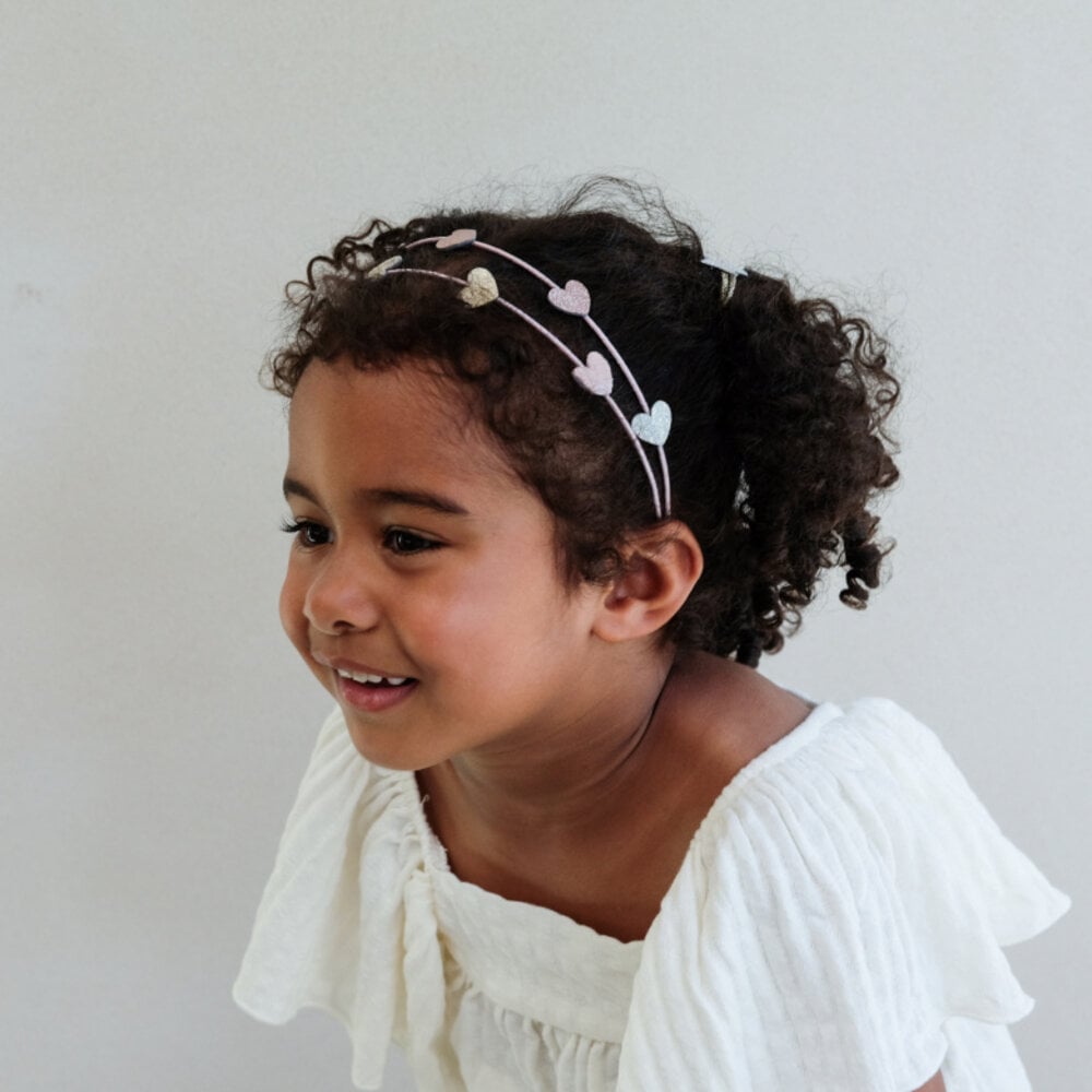 Mimi & Lula Haarband Alice Heart Pink