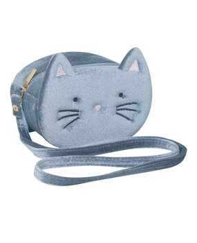 Mimi & Lula Tasje Kitty Cat Grey