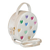 Mimi & Lula Tasje Jazzy Hearts Velvet Beige Mimi & Lula Tasje Jazzy Hearts Velvet Beige