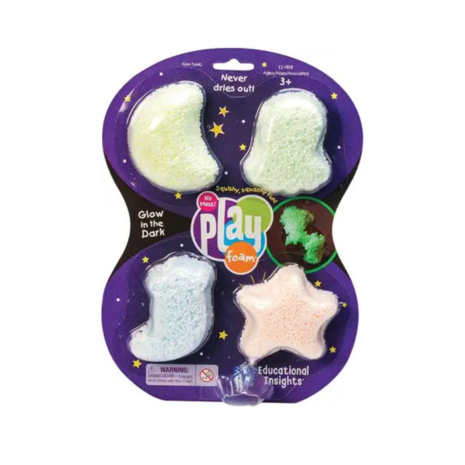 Learning Resources Playfoam Glow in the Dark 4-Pack Learning Resources Playfoam Glow in the Dark 4-Pack