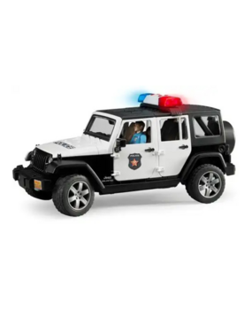 Bruder Jeep Wrangler Unlimited Rubicon politieauto met agent