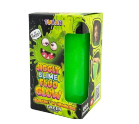 Tuban Jiggly Slime Fluo Glow Green 430 gram Tuban Jiggly Slime Fluo Glow Green 430 gram
