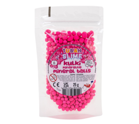 Tuban Slime Mineral Balls Pink 25 gram Tuban Slime Mineral Balls Pink 25 gram
