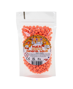 Tuban Slime Mineral Balls Orange 25 gram Tuban Slime Mineral Balls Orange 25 gram