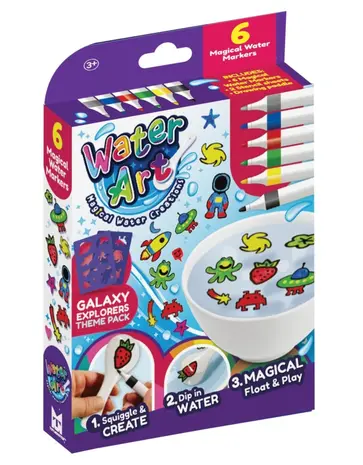 Water Art 6-pack knutselset kinderen Water Art 6-pack knutselset kinderen