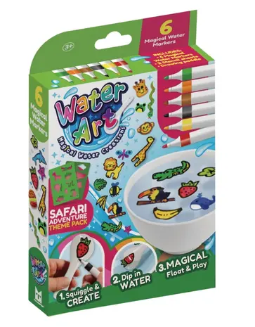 Water Art 6-pack knutselset kinderen Water Art 6-pack knutselset kinderen