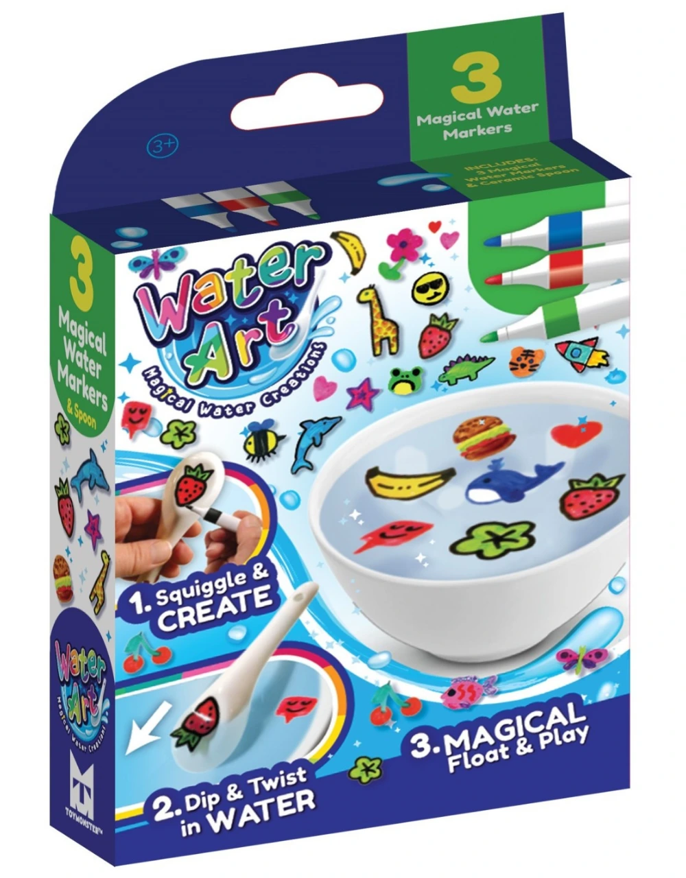 3-pack magische water markers afbeelding