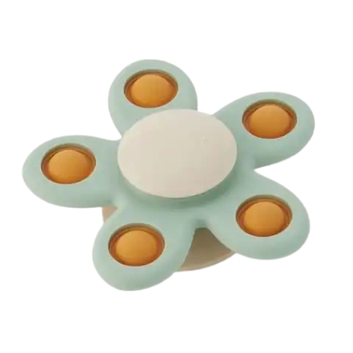 Silisoft Bloem Spinner Neutrale Kleuren afbeelding