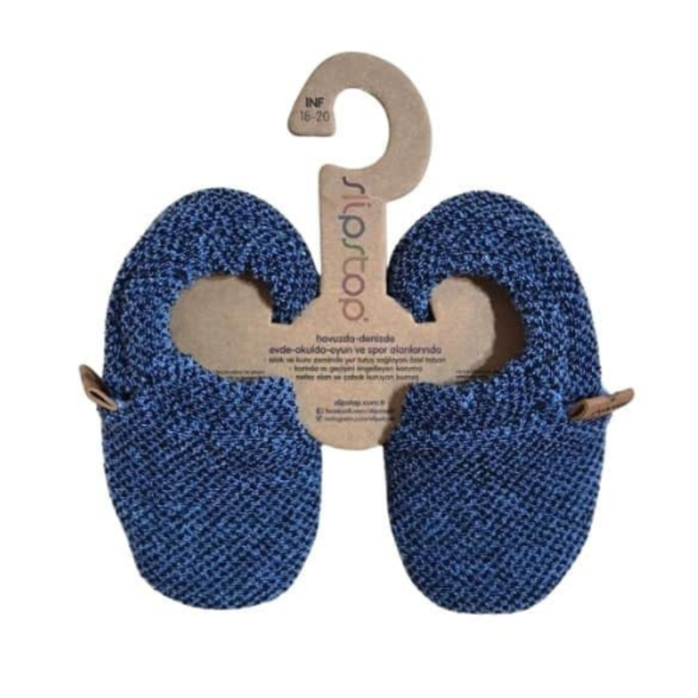 SlipStop Booties Indigo
