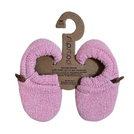 SlipStop Booties Cranberry