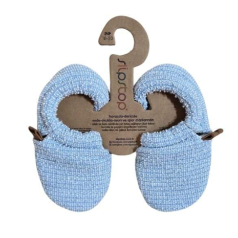 SlipStop Booties Iceblue